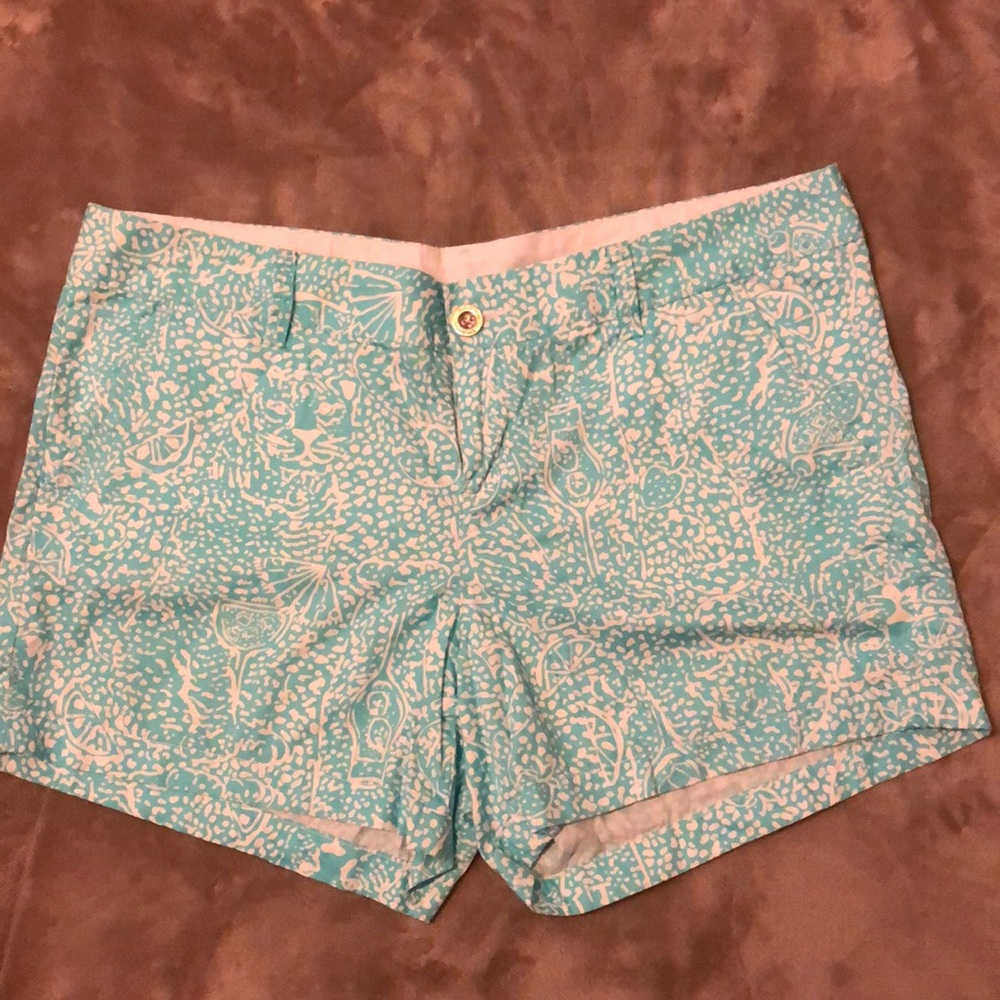 EUC Lilly Pulitzer Callahan Shorts with 5” inseam